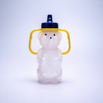 10kpl Nallepullo + kädensijat  normaali koko 207 ml / Honey Bear w/Flex Straw